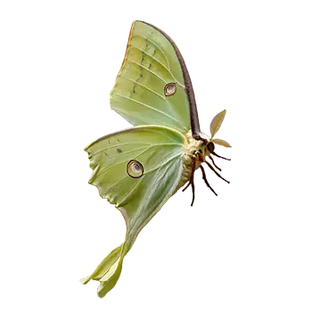 American Moon Moth Species Guide - Furry Critter Network